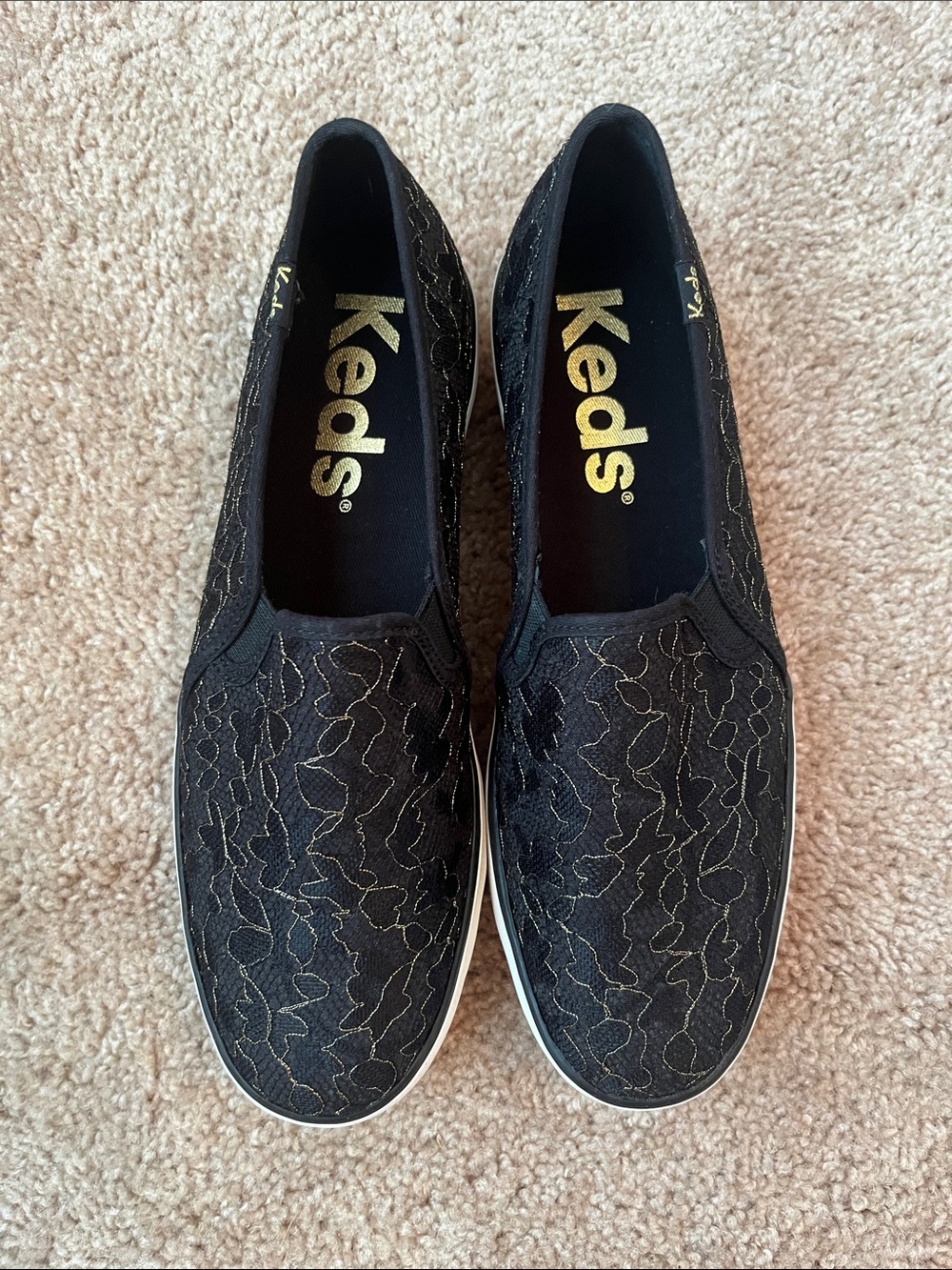 Keds Triple Decker Lace Celebrations Platform Sneakers - Picture 1 of 8